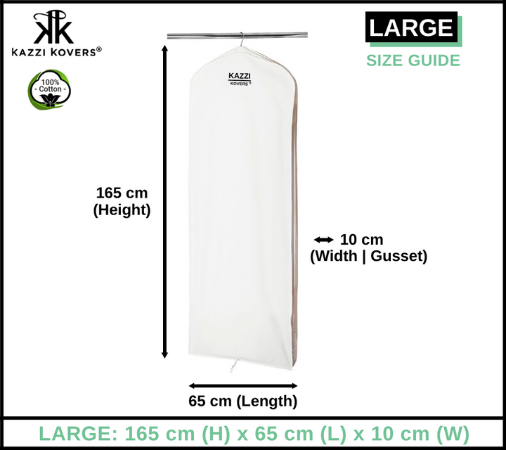 Size Guide | Long Garment Bag
