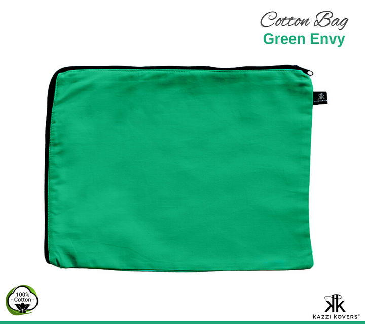 Green Envy Cotton Bag