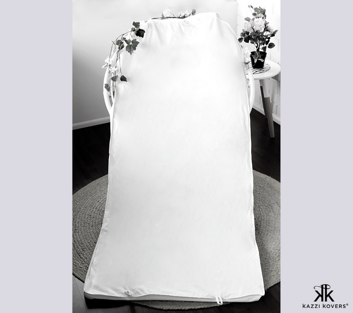 Kazzi Kovers Plain Extra Large (long) Garment Bag | 100% Cotton