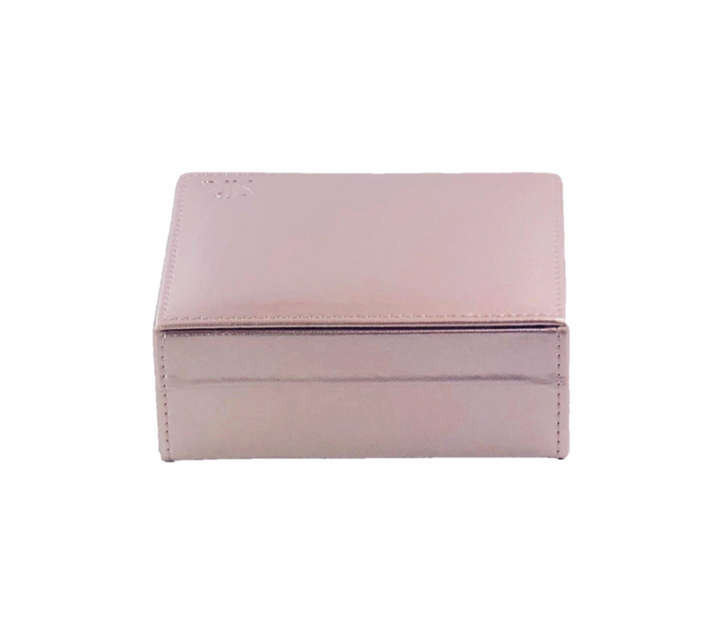 Back view of mauve jewellery box