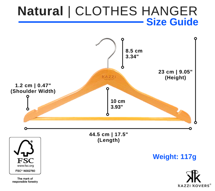 Clothes Hanger | Size Guide