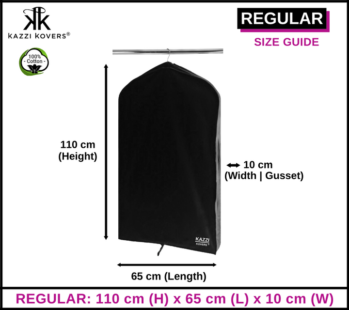 Size Guide | REGULAR Garment Bag