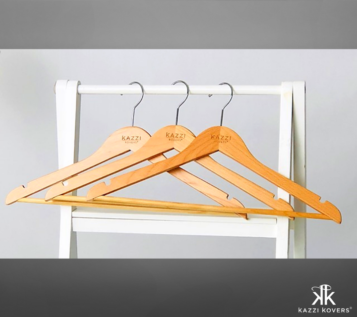 Kazzi Kovers Clothing Hangers | German Beech Wood