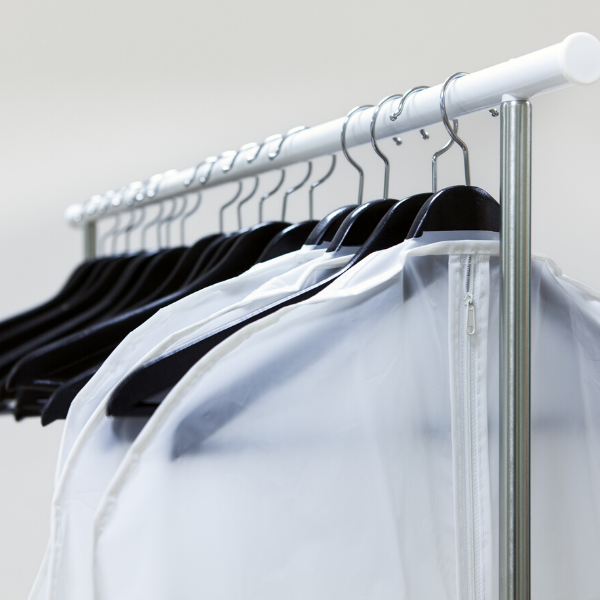 Plastic garment bags | Kazzi Kovers