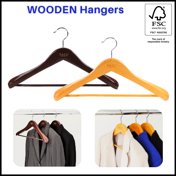 Wooden Hangers | Kazzi Kovers