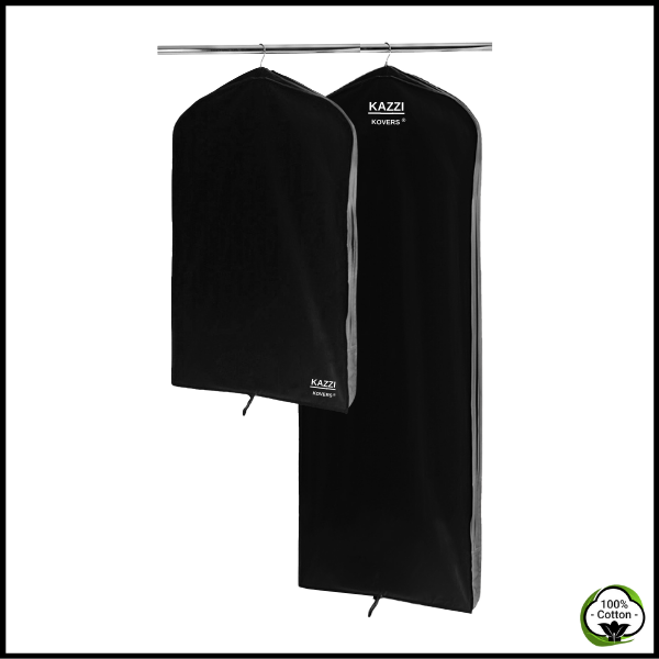 BLACK Garment Bags | Kazzi Kovers