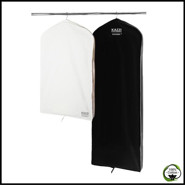 MIXED Garment Bags | Cream and Black