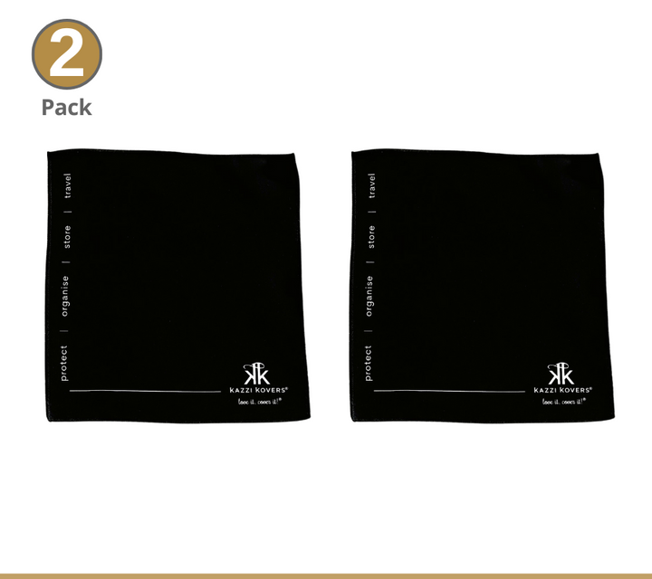 2 Pack | Kazzi Kovers Glasses Cleaning Cloth