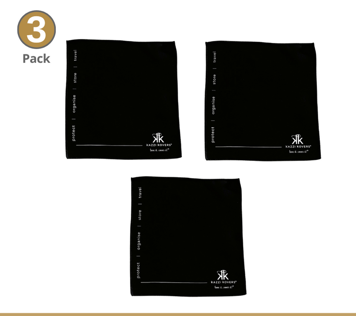 3 Pack | Kazzi Kovers Glasses Cleaning Cloth