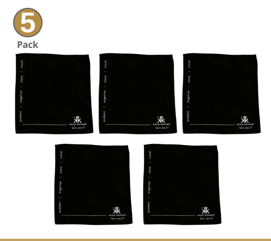 5 Pack | Kazzi Kovers Glasses Cleaning Cloth