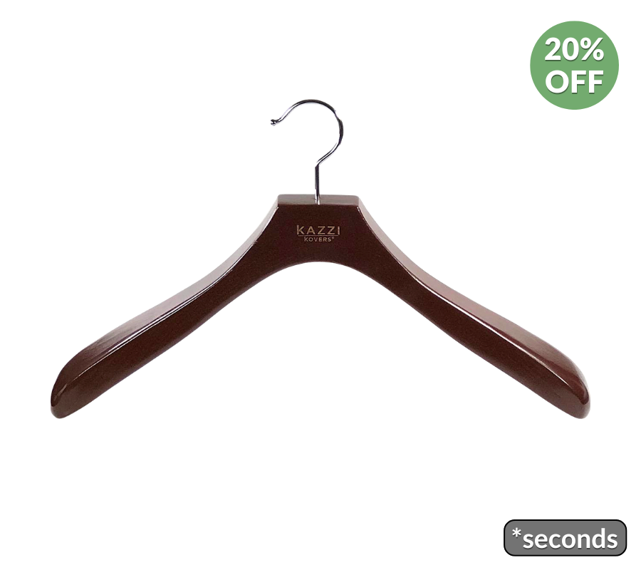 Walnut Coat Hanger | Kazzi Kovers