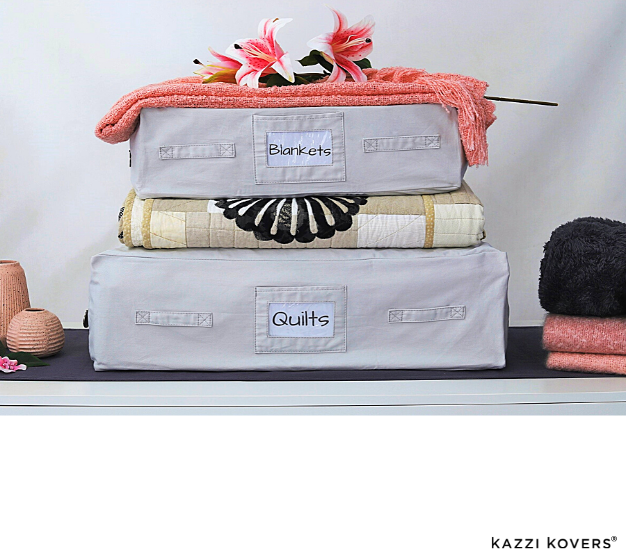 Regular and Large 100% Cotton Storage Bags | Kazzi Kovers