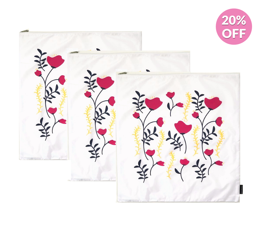 Best laundry bags in pink floral print