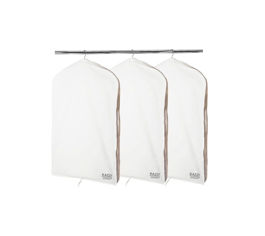 3 x Regular Garment Bags | 100% Cotton