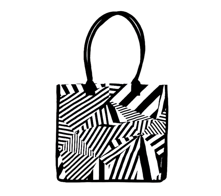 Sassy Chevron Shopping Bag | 100% Cotton