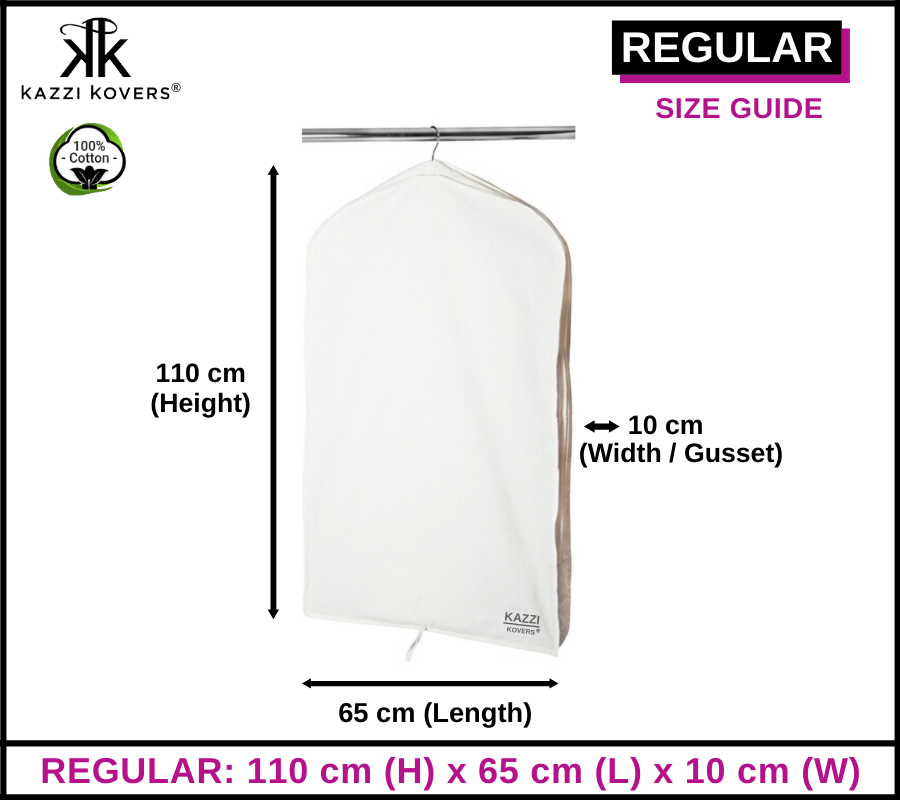 Size Guide | Regular Garment Bag