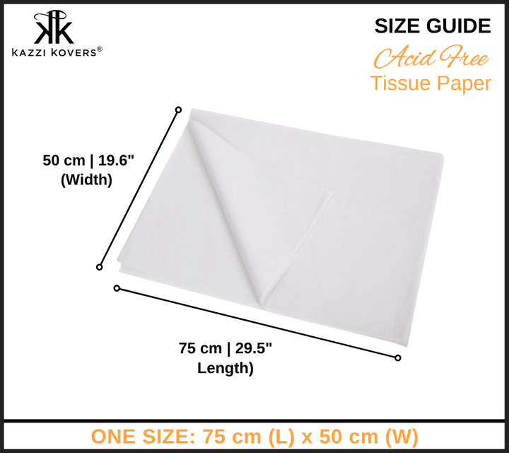 Size Guide | Acid Free Tissue Paper