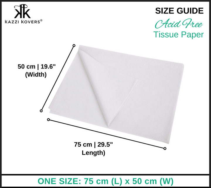 Size Guide | Acid Free Tissue Paper