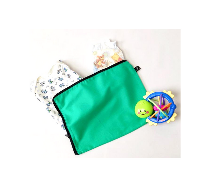 Cotton baby bag for clothes, shoes, toys and accessories