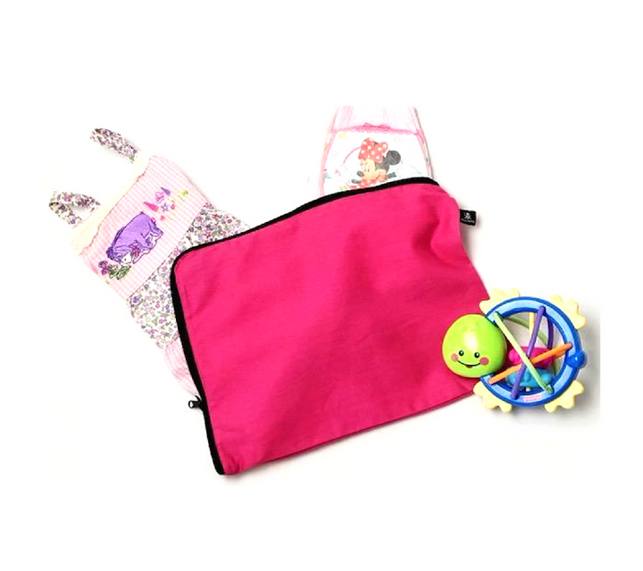 Breathable small baby bag for shoes, clothes, nappies and toys