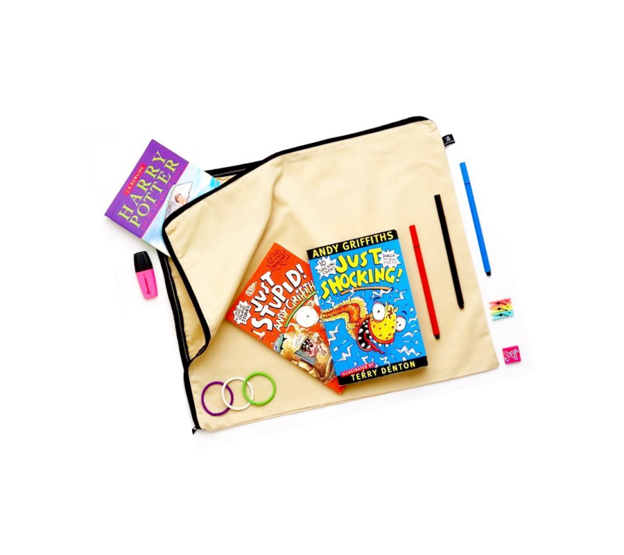 Books and stationery bag cover for kids