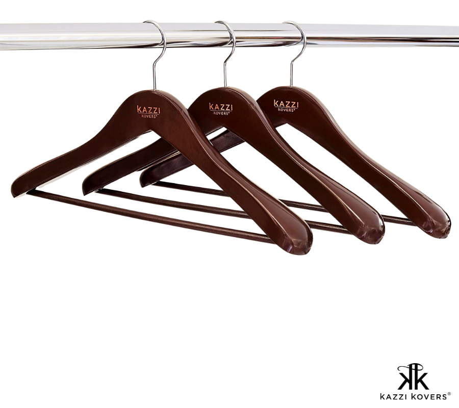 Best hangers for suits because of their dense framework and stylish contoured shoulders