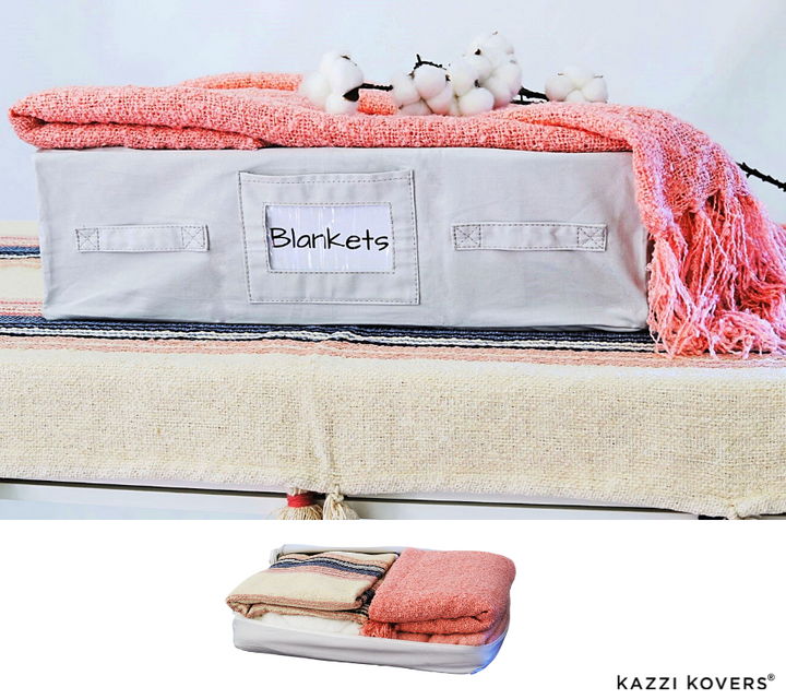 100% cotton blanket storage bags | Kazzi Kovers