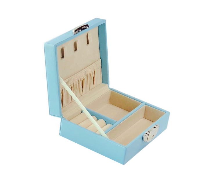 Children's jewellery boxes in blue