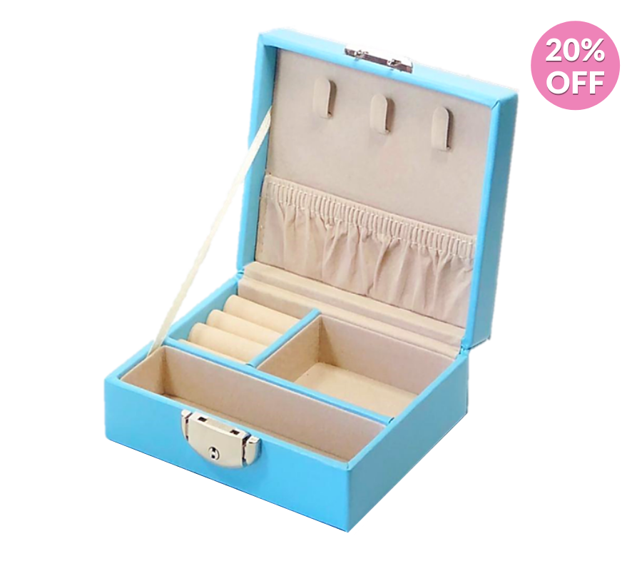 Blue jewellery box | Kazzi Kovers