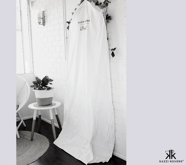 Extra long bridal dress garment bag | Kazzi Kovers