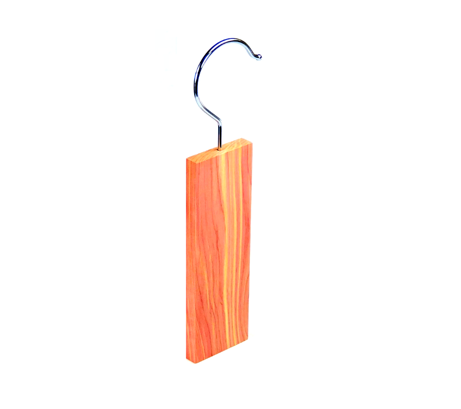 Hanging cedar block | Side View