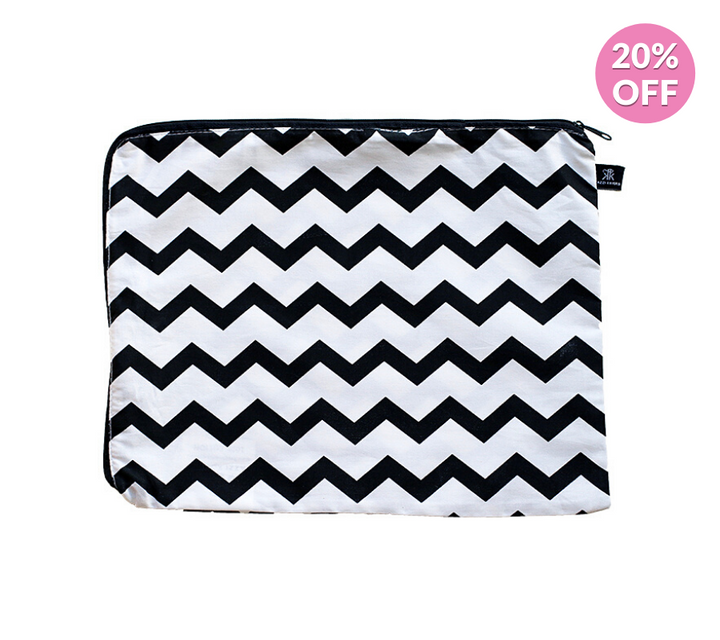 Chevron Print Cotton Packing Cells | Kazzi Kovers