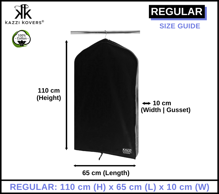 Size Guide | Regular Garment Bag