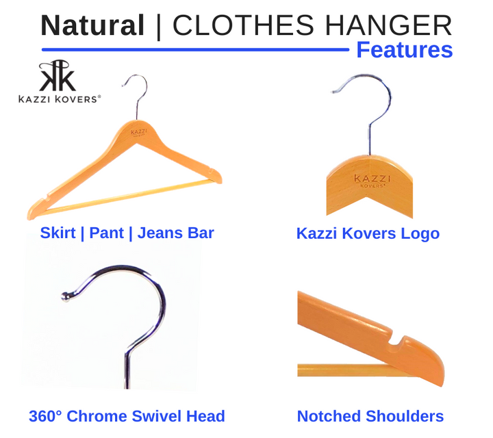 Clothes Hangers Features | Kazzi Kovers