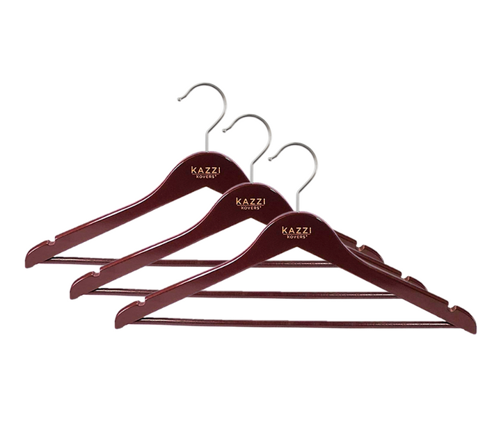 Walnut Clothes Hangers | 3 Pack