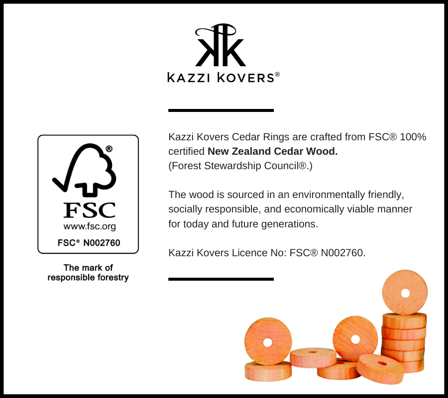 FSC® 100% Certified New Zealand Cedar Rings