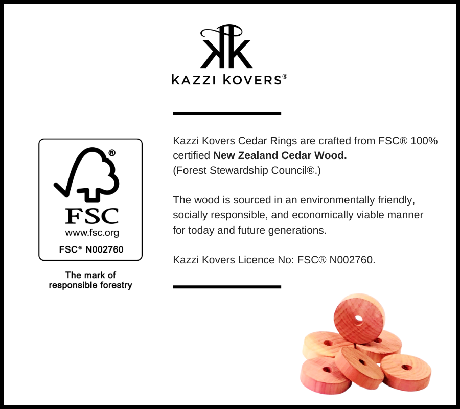 FSC®Certified New Zealand | Cedar Wood Rings