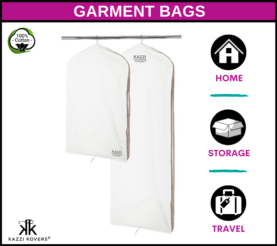 Kazzi Kovers | Garments bags for home, storage and travel