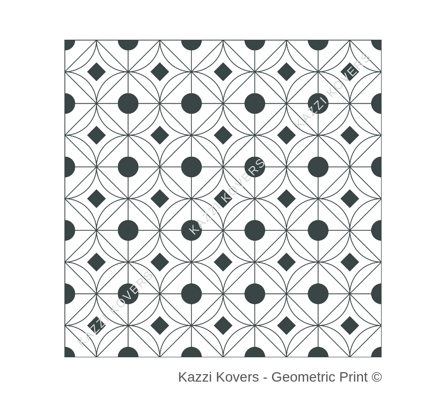 Large Geometric Print © | Kazzi Kovers