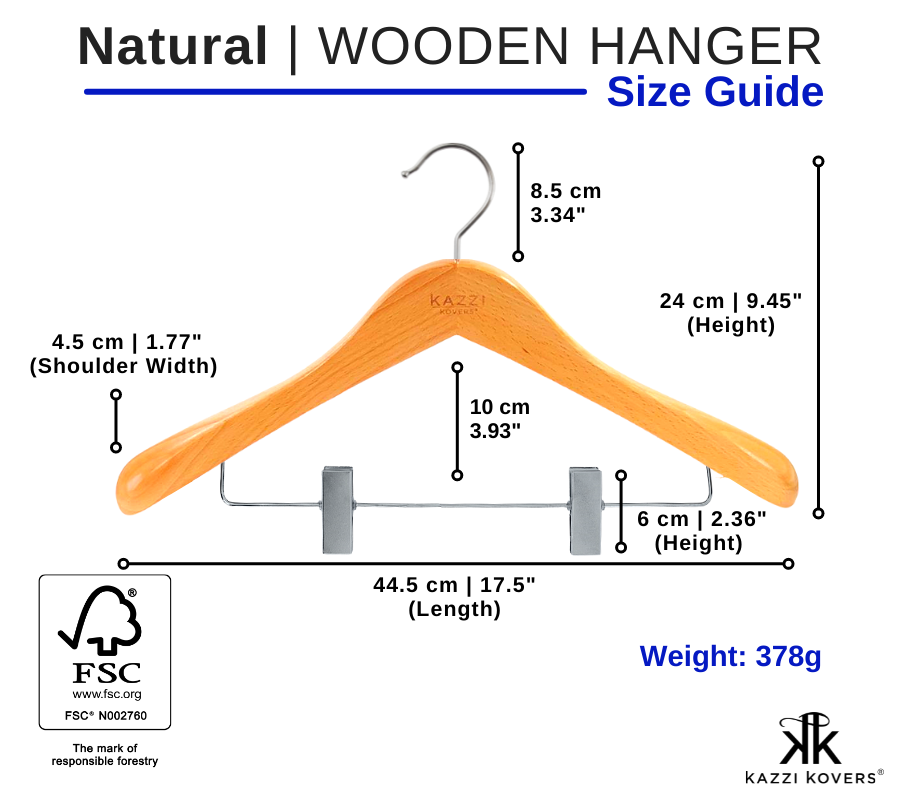 Clip Hanger | Size Guide