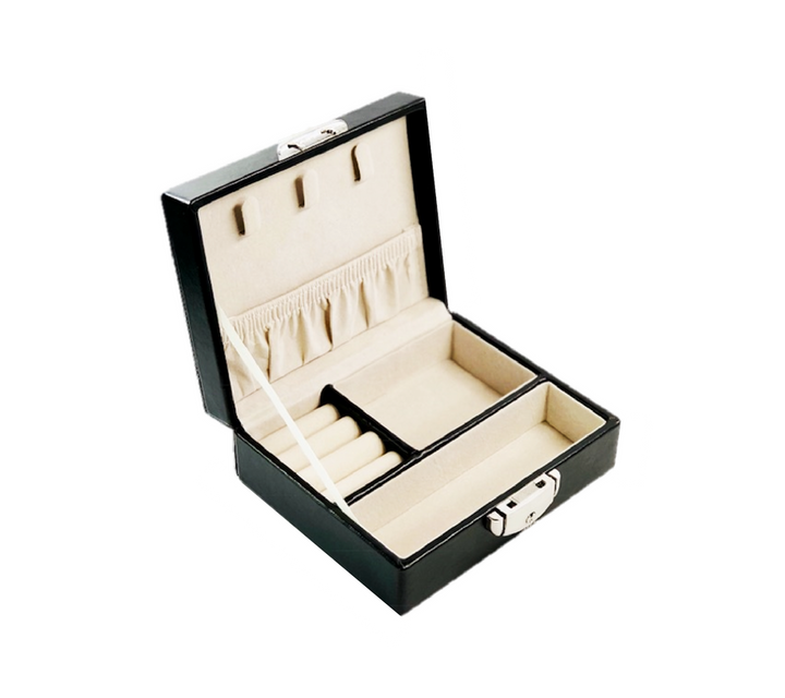 Girls jewellery box in black