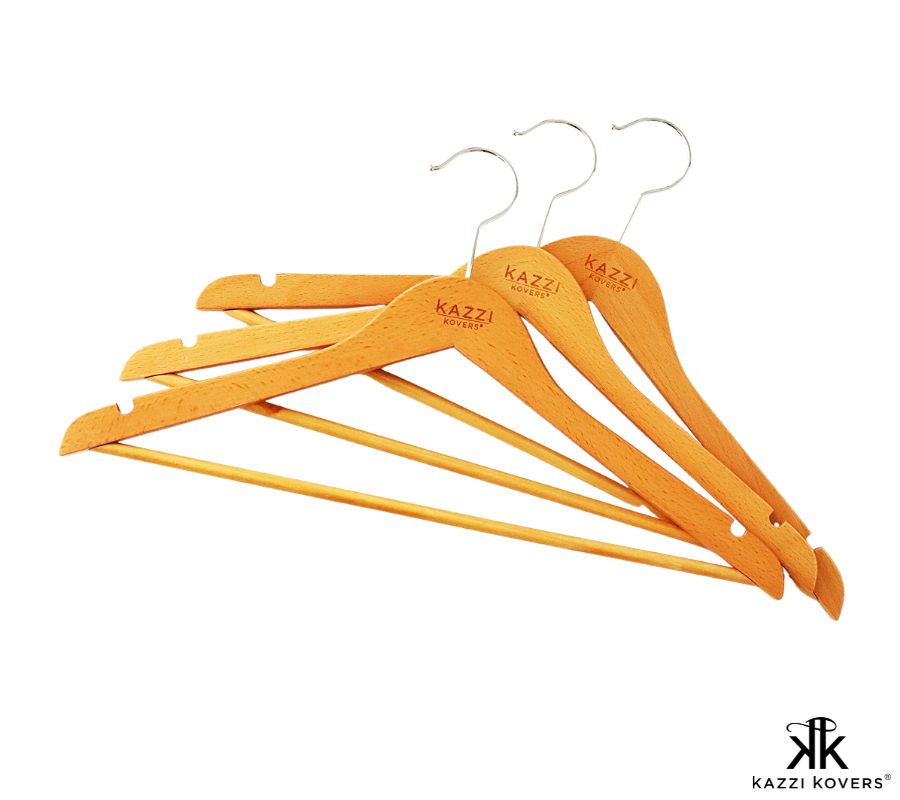 Dense (not hollow) premium clothes hangers | Kazzi Kovers