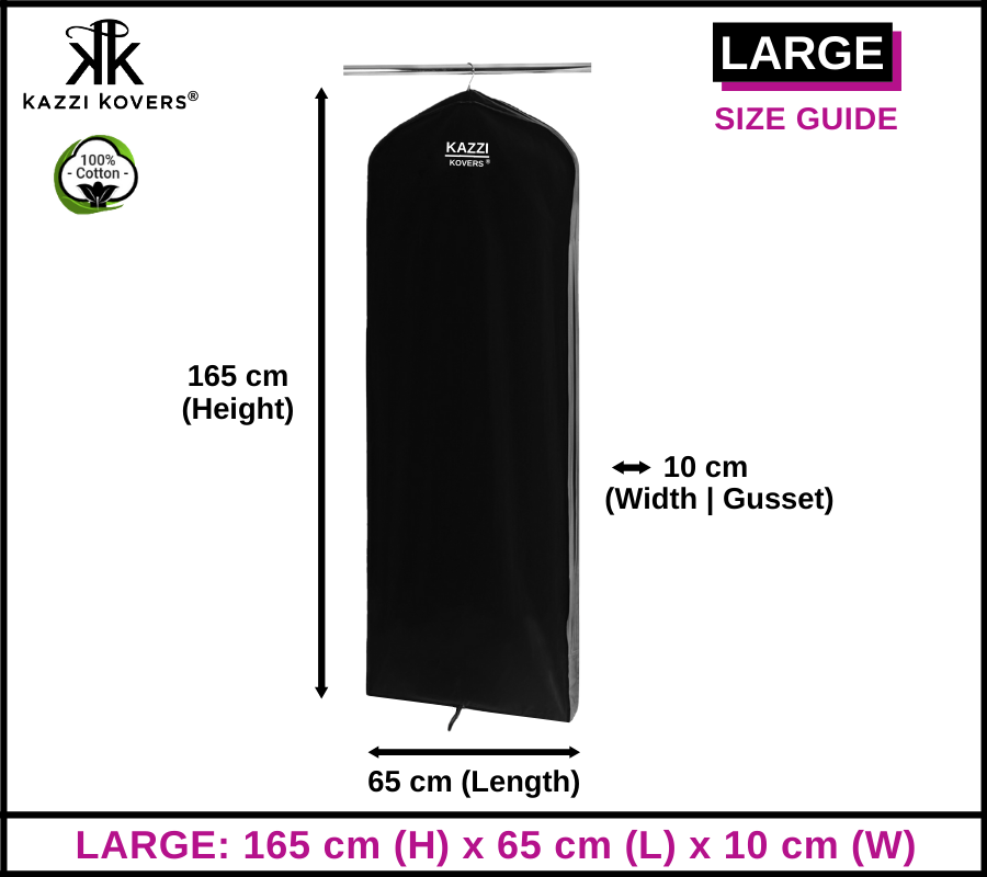 LARGE Garment Bag | Size Guide