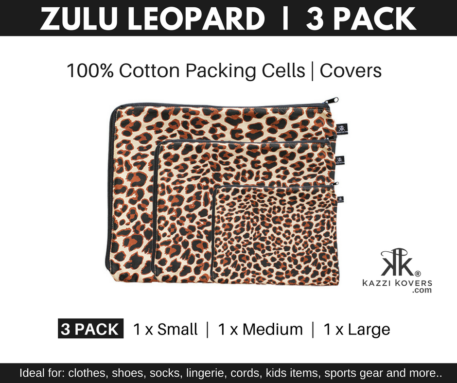 Leopard Print Cotton Covers | 3 Pack