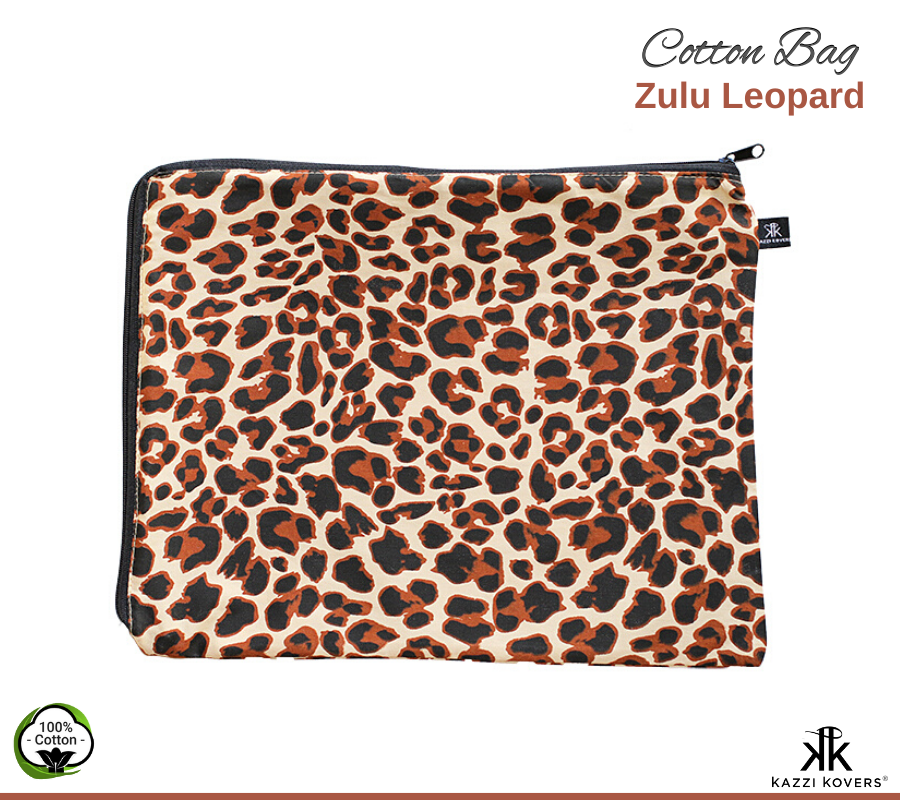 Zulu Leopard Cotton Bag