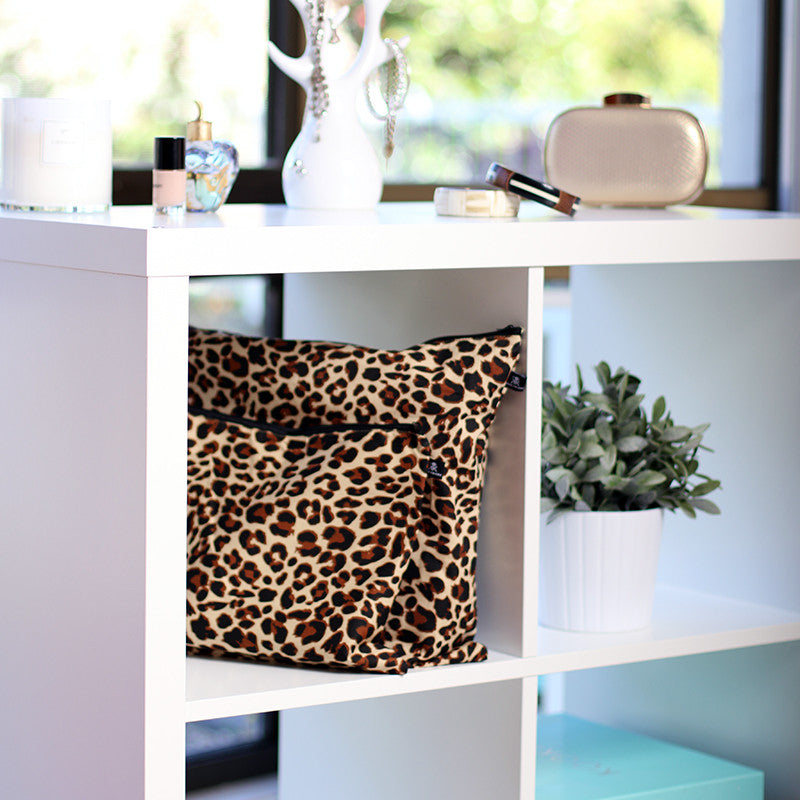 Zulu Leopard Print | 100% cotton handbag covers