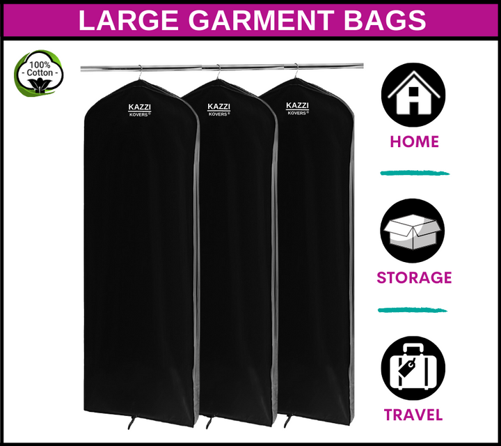 Large Garment Bags for home, storage and travel purposes