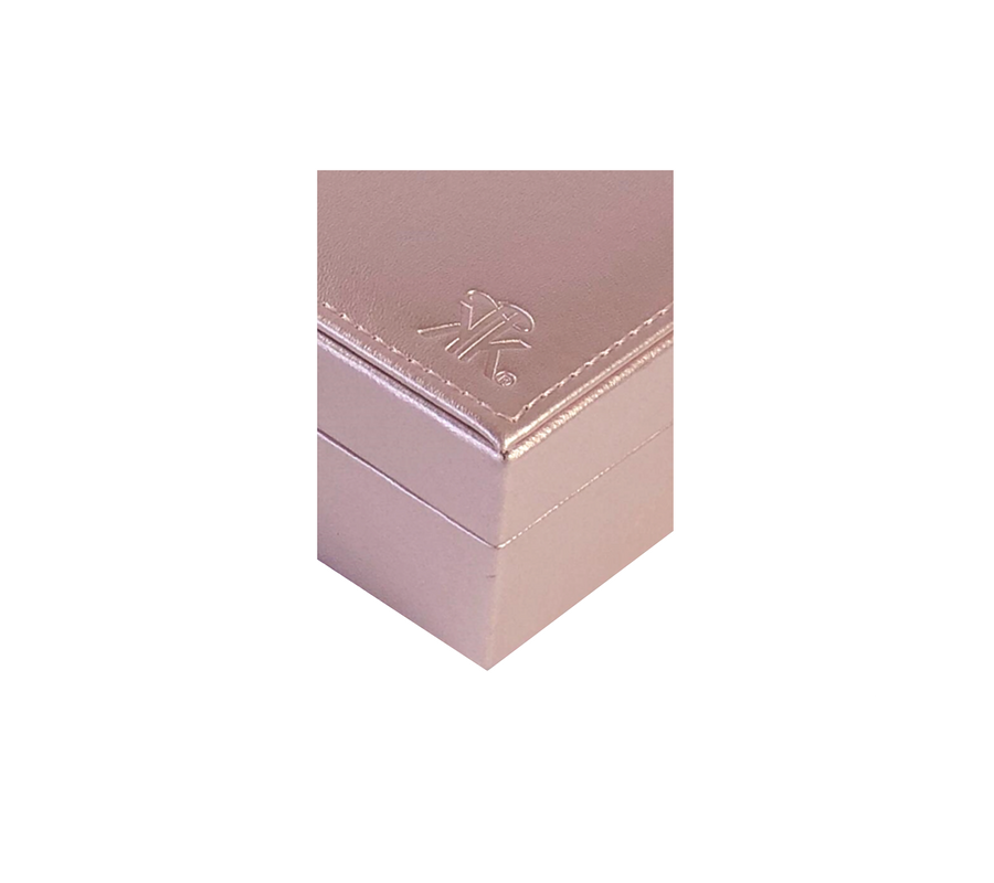 Kazzi Kovers embossed logo | Mauve