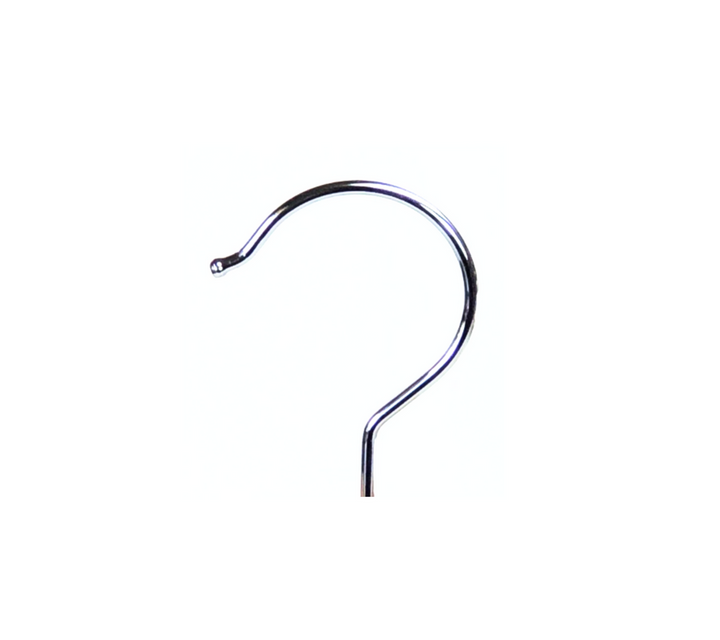 Metal hook head for belt hangers