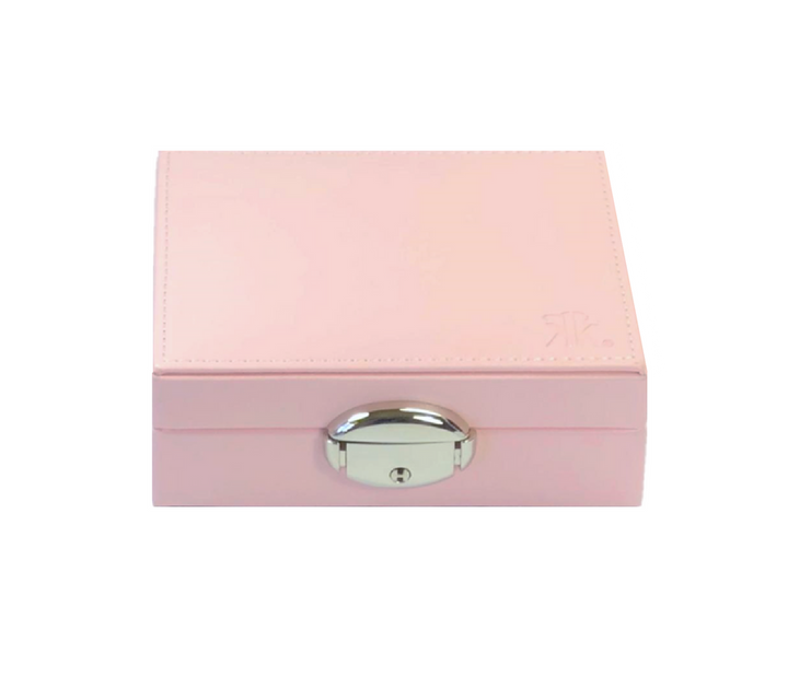 Modern jewellery box with lock to secure your valuables in transit